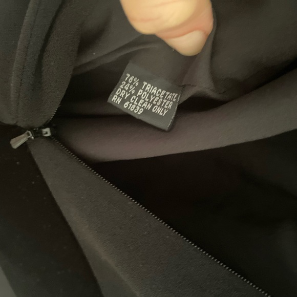 Rickie Freeman Teri Jon black dress evening jewels - Picture 5 of 6